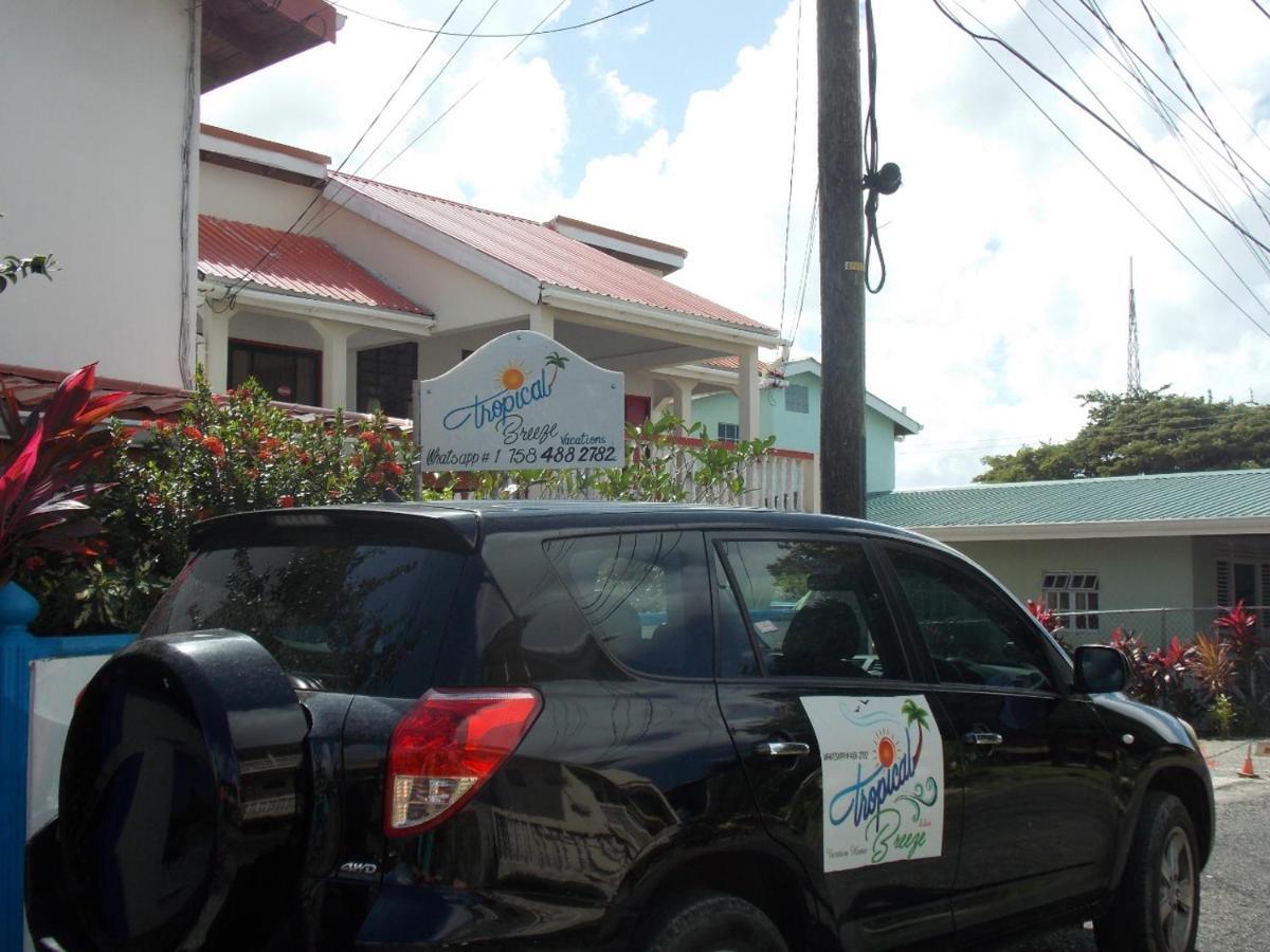 Tropical Breeze Vacation Home And Apartments Gros Islet Eksteriør bilde